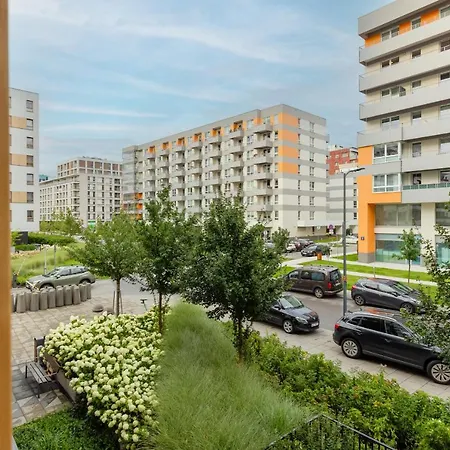 Apartament Modern With Balcony Mokotow Business Centre By Renters