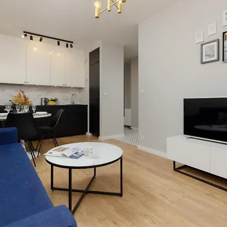 Apartment Modern With Balcony Mokotow Business Centre By Renters *