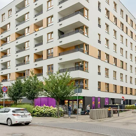 Modern With Balcony Mokotow Business Centre By Renters Apartment